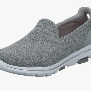 Skechers Women's Go Walk 5-Honor Sneaker , size 9M, light gray